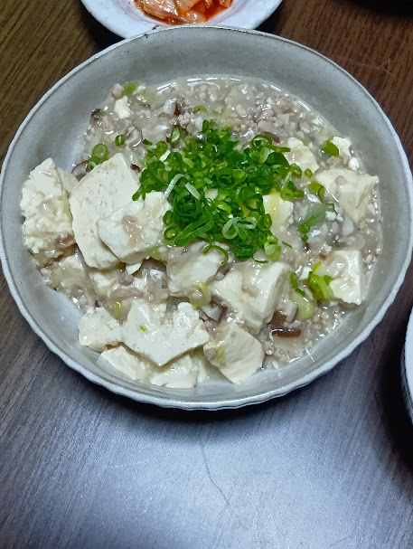 白い麻婆豆腐